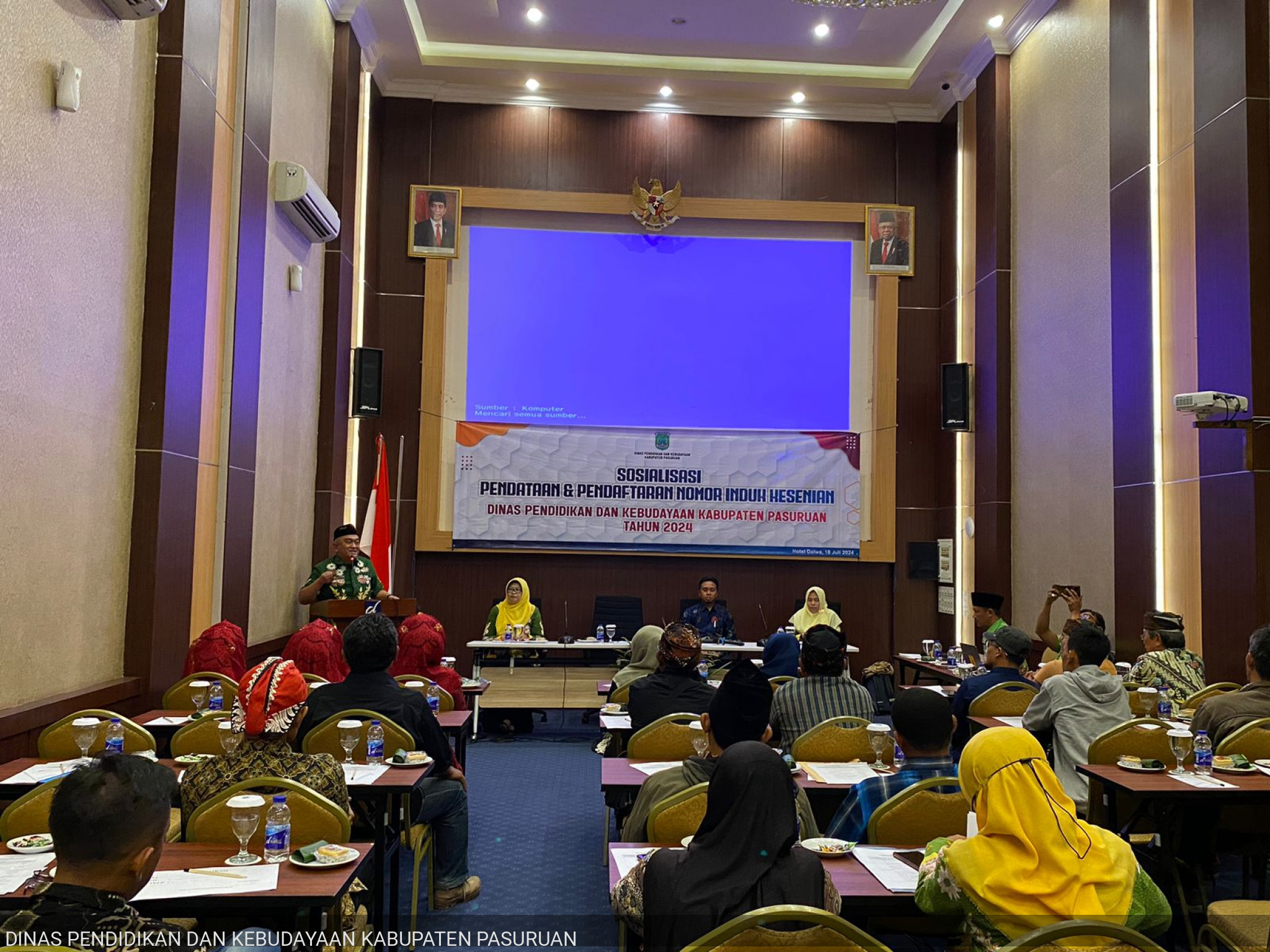 Sosialisasi Pendataan dan Pendaftaran Nomor Induk Kesenian (NIK)