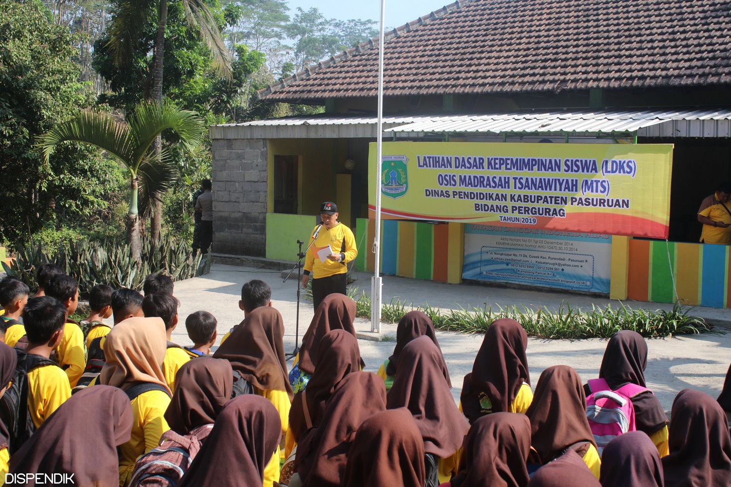 LATIHAN DASAR KEPEMIMPINAN SISWA (LDKS)  OSIS MADRASAH TSANAWIYAH (MTs) NEGERI/SWASTA TAHUN 2019