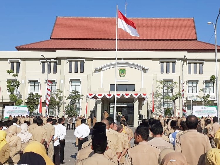 Apel Pengarahan dan Penyematan Pin Hari Jadi Kabupaten Pasuruan ke-1090 Tahun 2019