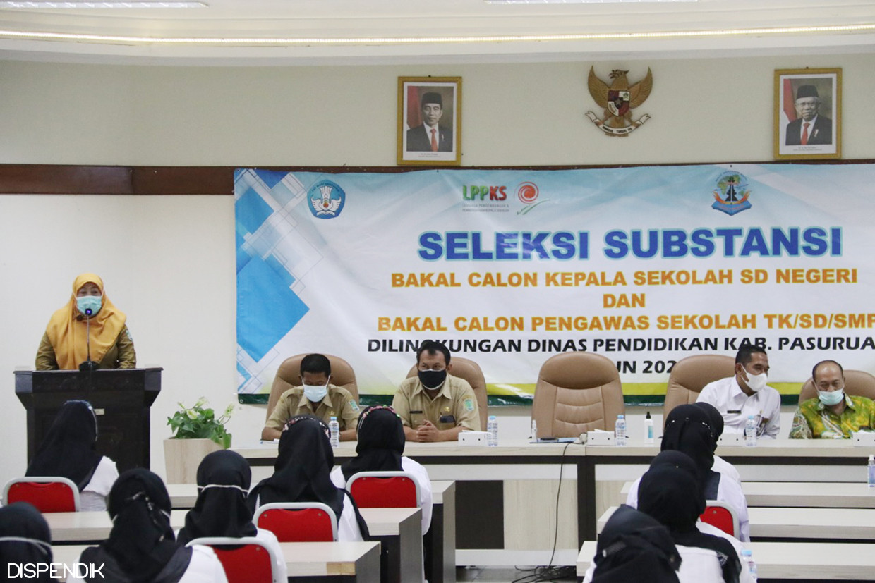 Seleksi Substansi  Bakal Calon Kepala SD Negeri dan  Bakal Calon Pengawas Sekolah TK/SD/SMP