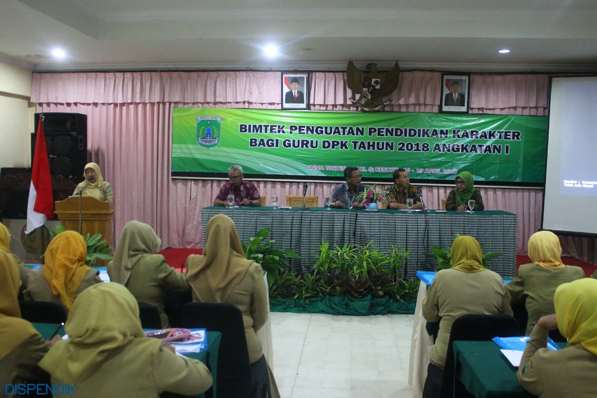 BIMTEK PENGUATAN PENDIDIKAN KARAKTER BAGI GURU DPK TAHUN 2018 ANGKATAN I