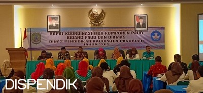 RAKOR TIGA KOMPONEN PAUD TAHUN 2019