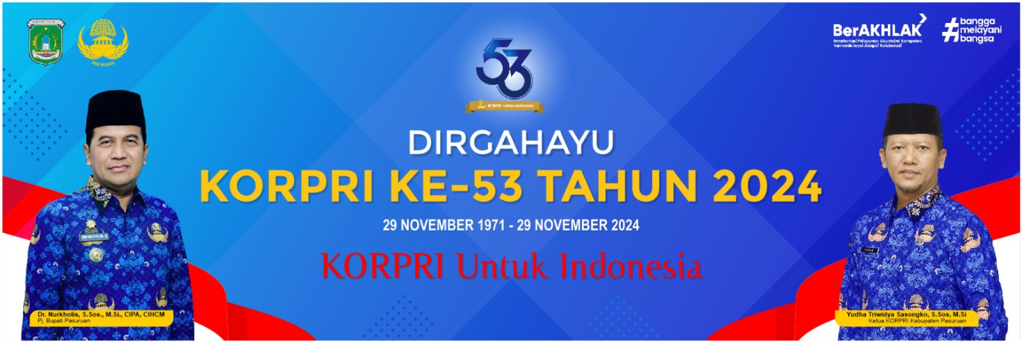 Dirgahayu KORPRI 53