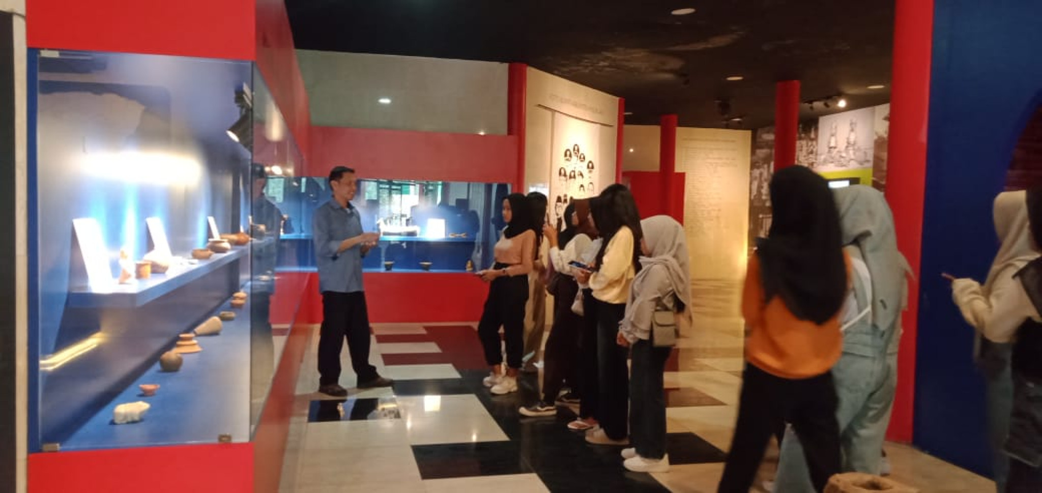 Kunjungan SMPN 1 Prigen ke Museum Cunggrang