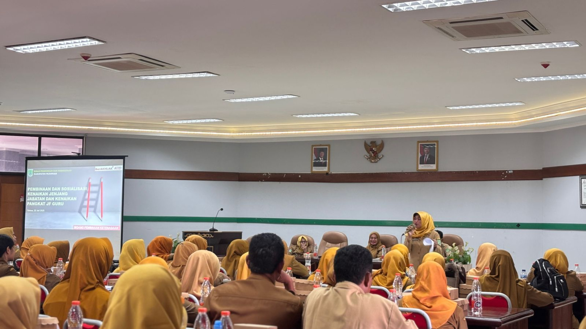 Dinas Pendidikan dan Kebudayaan Gelar Sosialisasi , Pastikan Guru Pahami Jalur Karier Fungsional dan Angka Kredit Baru