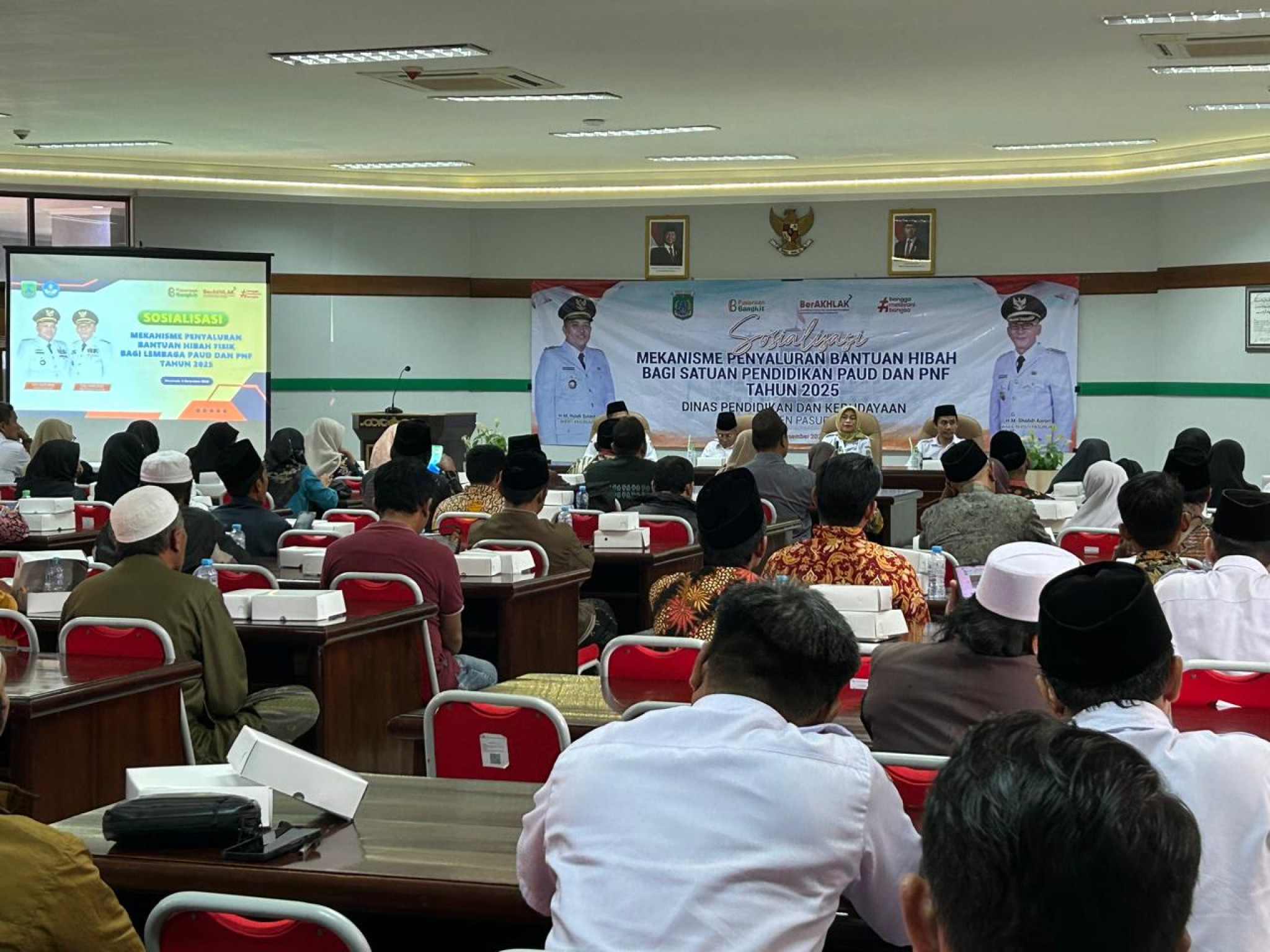 Sosialisasi Mekanisme Penyaluran Bantuan Hibah Fisik, Tingkatkan Kualitas PAUD dan PNF di Kabupaten Pasuruan