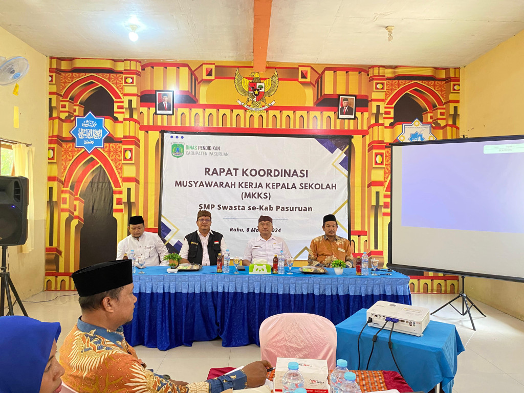 Rapat Koordinasi MKKS SMP Swasta Se-Kabupaten Pasuruan